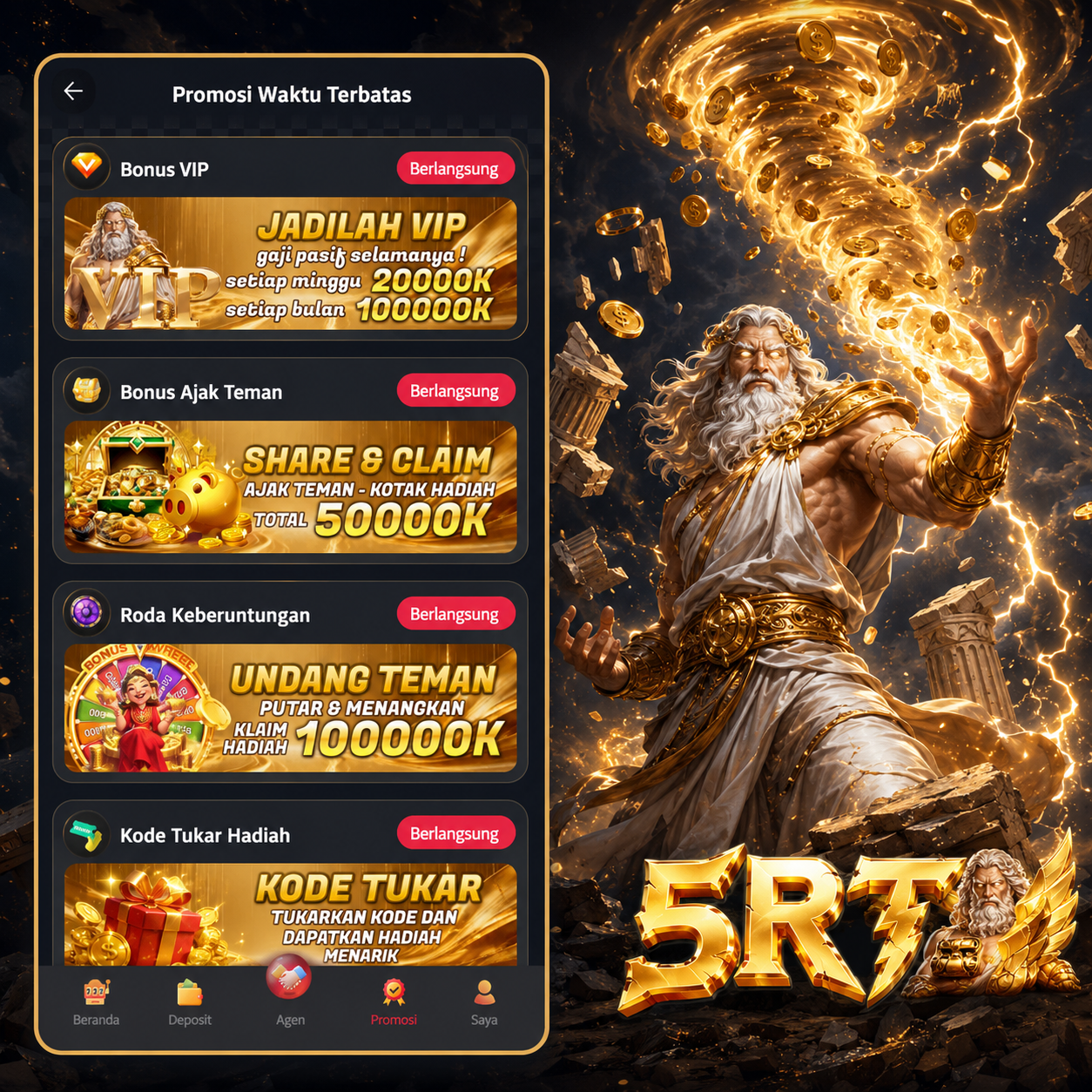 5RT - Jelajahi Ragam Slot Online dengan Tema Menarik