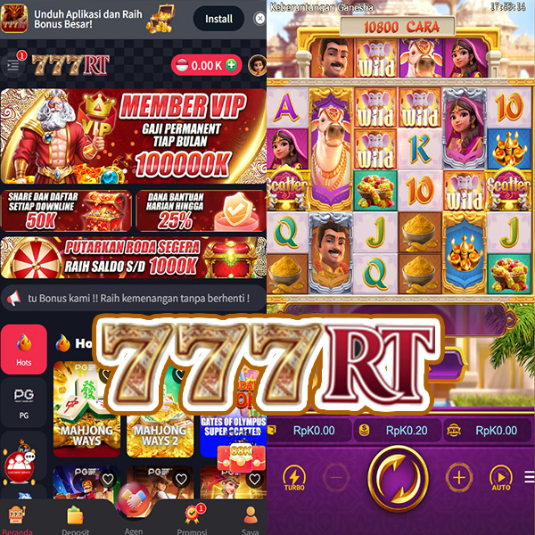 777RT - Situs Resmi Slot Online dan Pilihan Game PG Soft