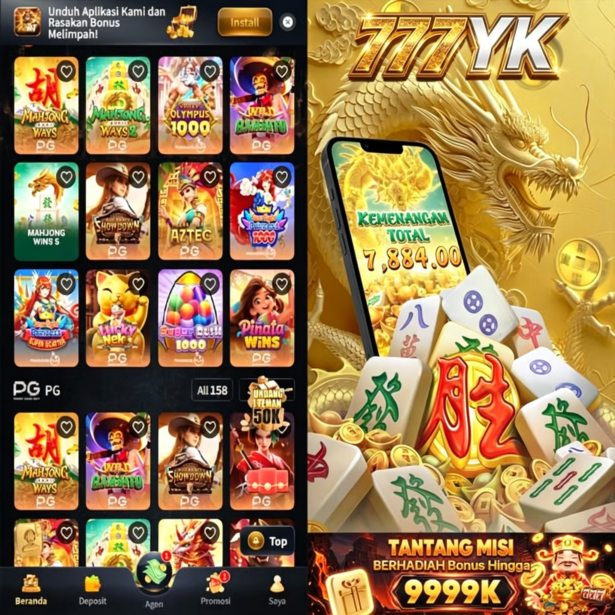 777YK - Situs Resmi Slot Online dan Pilihan Game PG Soft