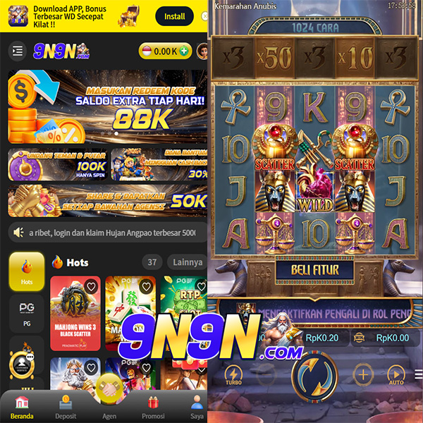 9N9N - Game Slot Online dengan Beragam Tema dan Fitur Bonus