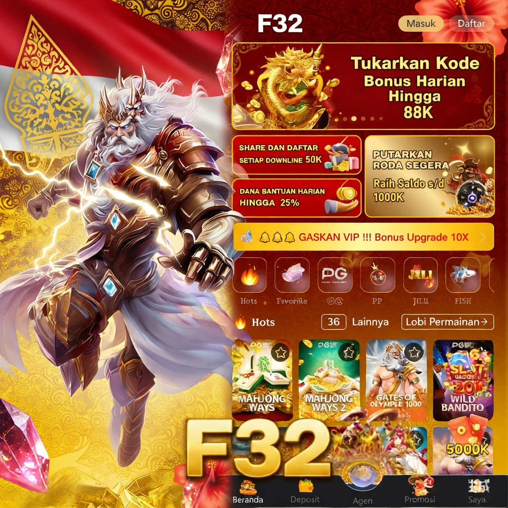 F32 - Portal Resmi Game Kasino dengan Link Daftar dan Akses Alternatif